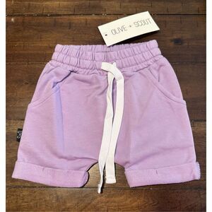 NWT - Olive & Scout Ray Shorts - Purple